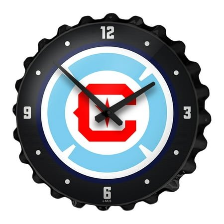 Chicago Fire 18.5 Bottle Cap Wall Clock