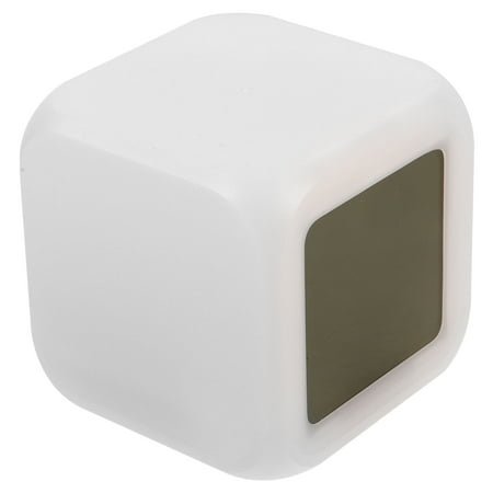 Clocks Touch-sensitive Rotating LCD Battery-powered Bedside Alarm Loud Electronic Digital Induction Colorful
