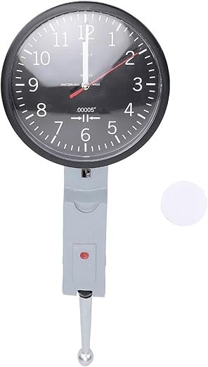 Dial Indicator Wall Clock,8 Inch Creative Mechanical Clock for Living Room Bedroom Birthday Gifts, Great Gift for Mechanical Engineers Dial Wall Clock (Type 2)