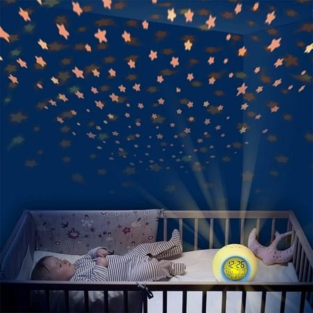 Dreamweaver: All-In-One Kids Sleep Trainer & Alarm Clock With Gentle Glow Nightlight, Blue