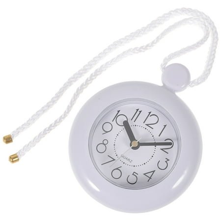 Eease Vintage Bathroom Wall Clock Decor Hanging Small Silent Digital Alarm Home Decor