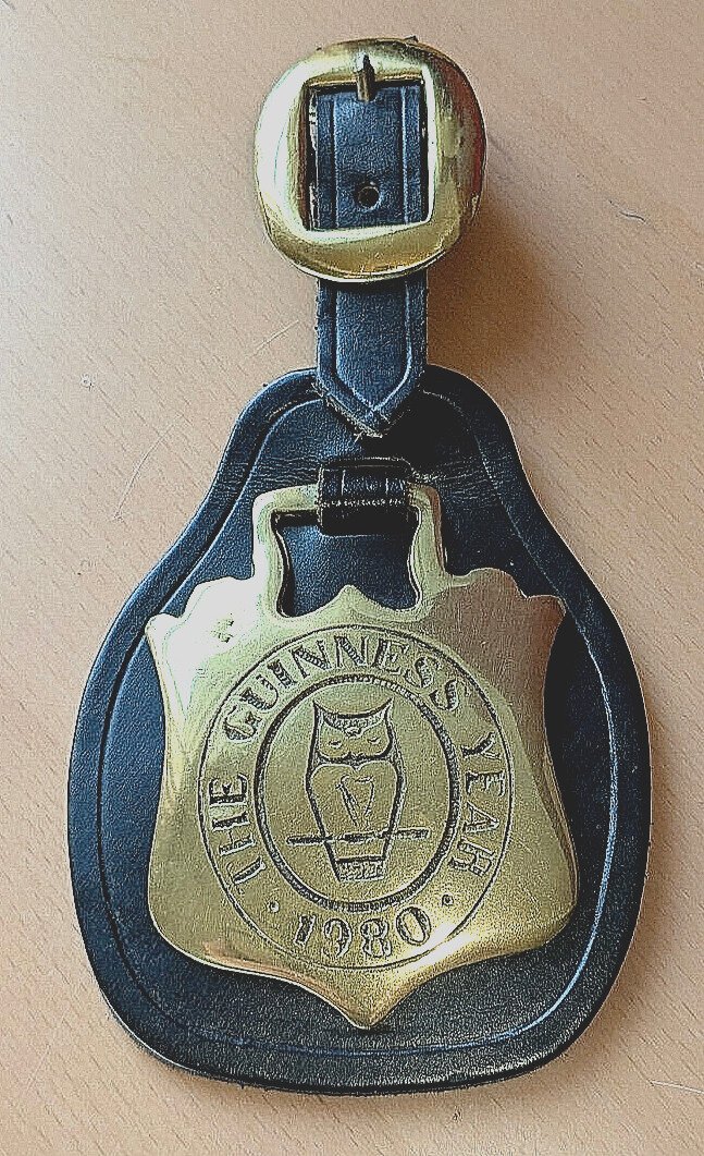 Guinness Old Gold Lustre Antique Irish Solid Brass Beer Vintage Ireland Irish UK