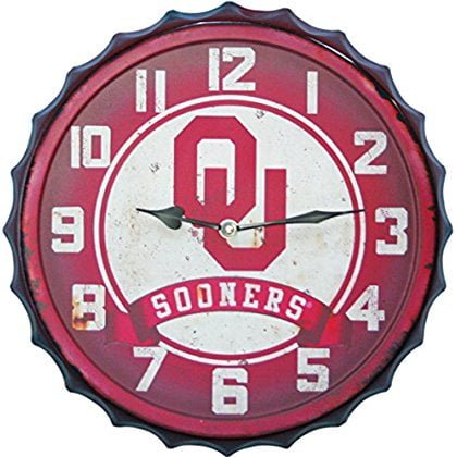 Hanna's Handiworks Texas Christian University Bottle Cap Clock