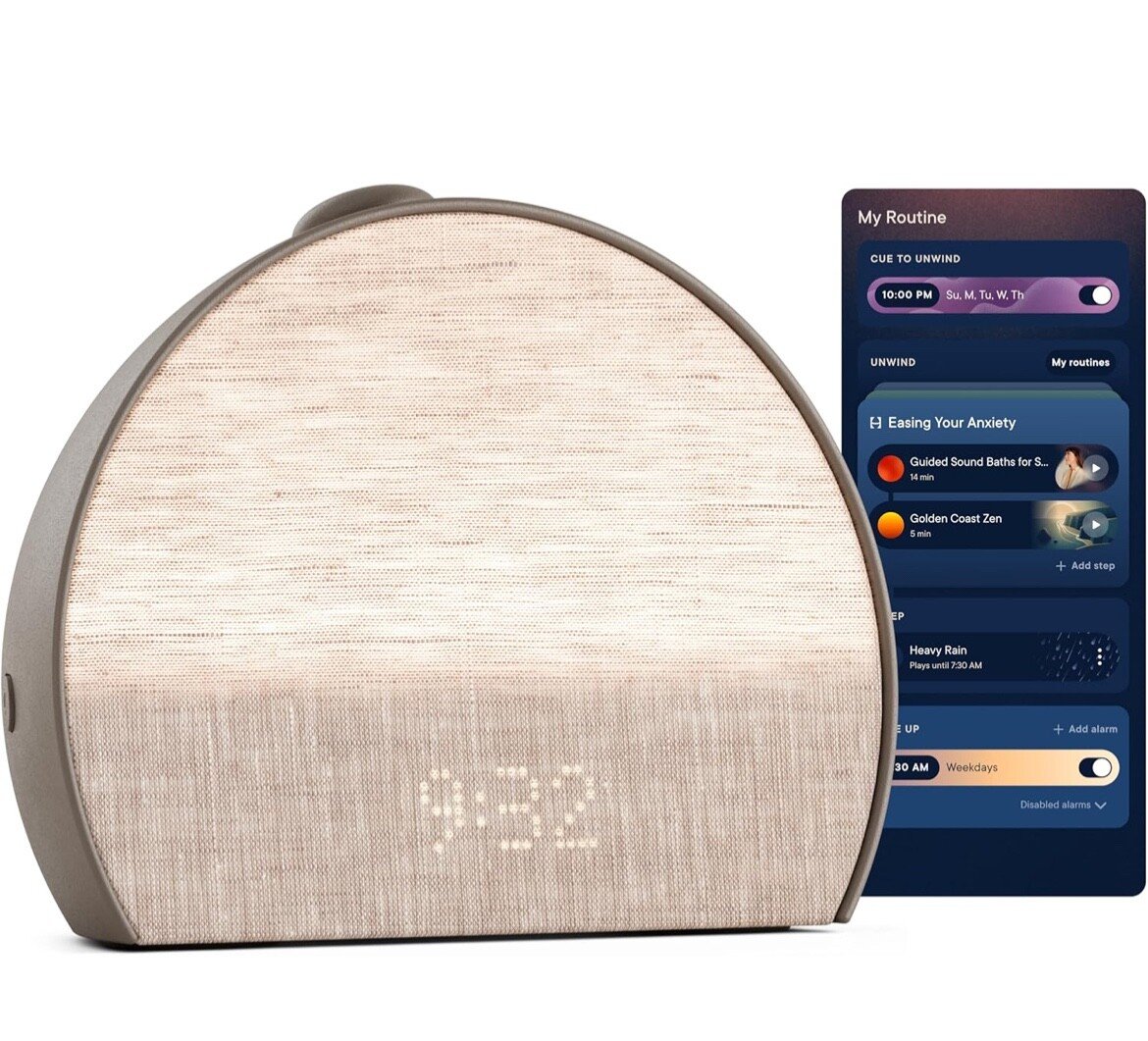 Hatch Restore 3 Sunrise Alarm Clock in Cocoa Gently Used