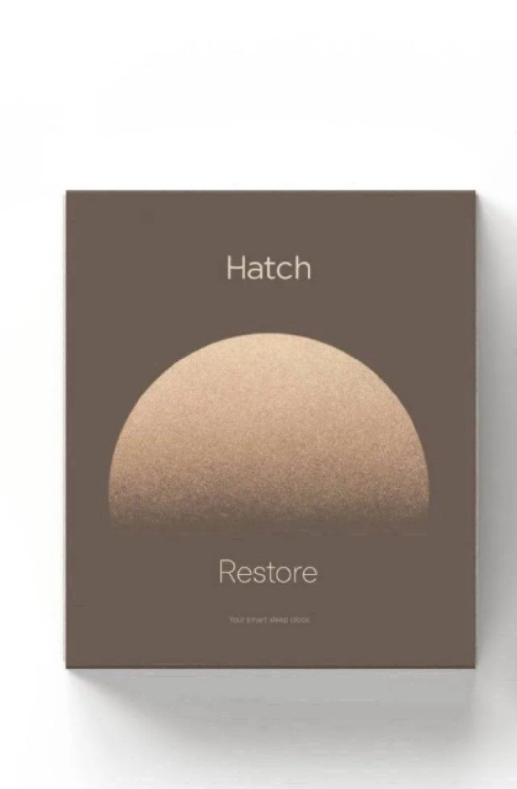 Hatch Restore 3 Sunrise Alarm Clock, Sound Machine, Smart Light (Putty)