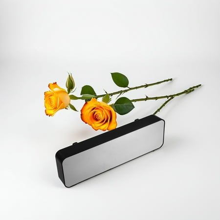 Hemoton Black Desk Clock with Large Screen and Adjustable LED Display for Home Use Plastic Big Ben Style 1