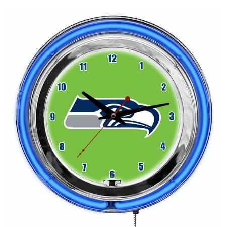 Imperial Seattle Seahawks 14'' Neon Clock