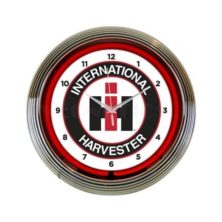 International Harvester Neon Clock