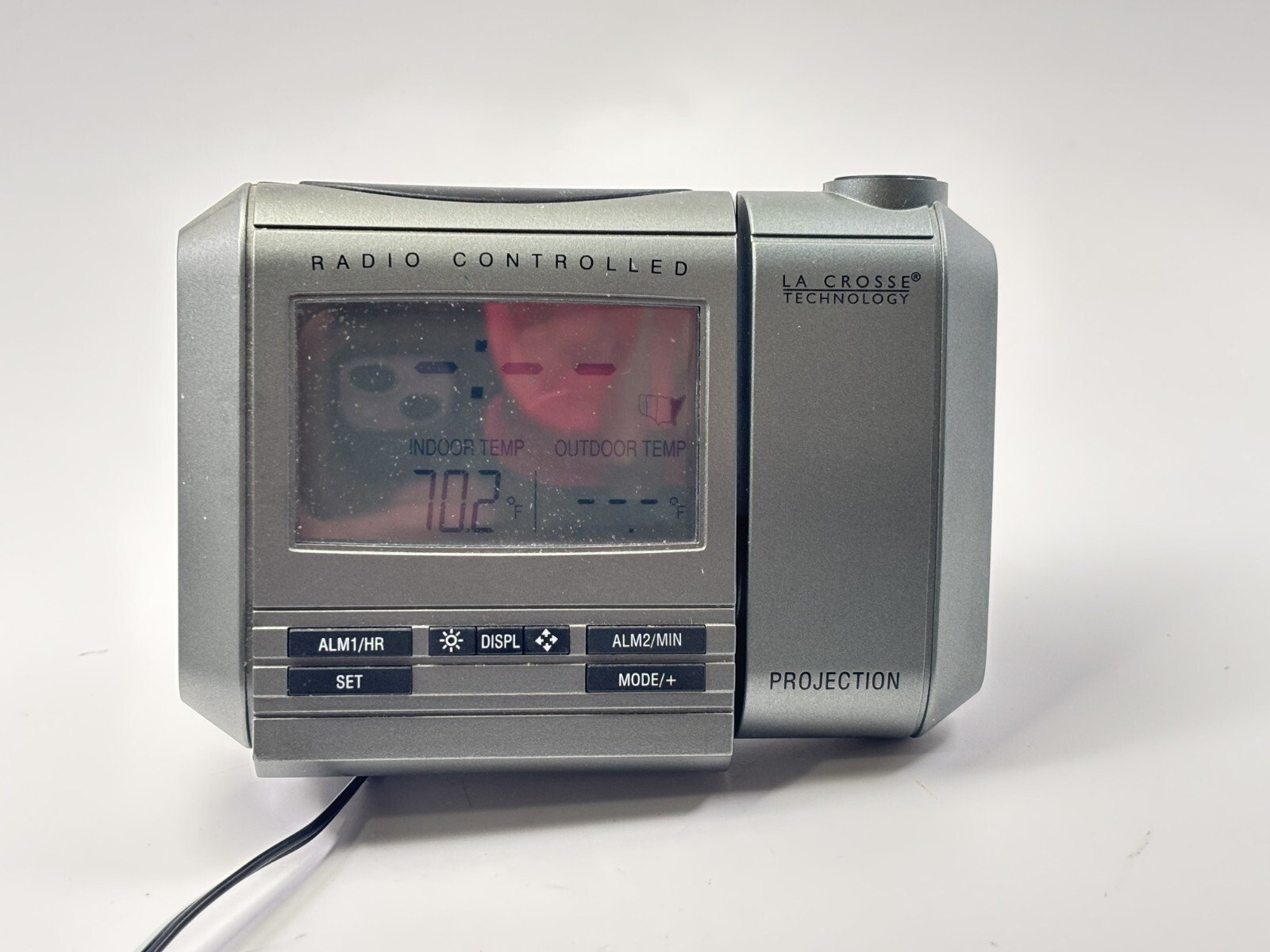 La Crosse Technology WT-5431 433MHz Radio Controlled Projection Alarm Works!