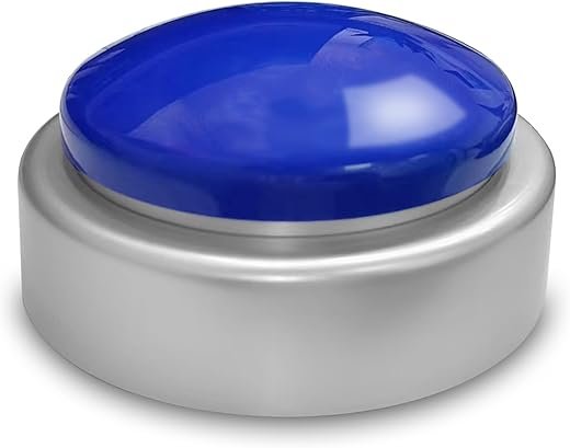 Large Talking Button Clock, Talking Alarm Clock Tells Time, Day and Date, Talking Alarm Clock with Volume Control, Alarm Gift for Clock for Mother,Father,Seniors,Elderly,Blind People