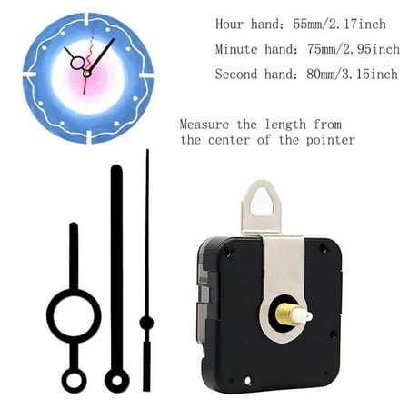 Lierteer DIY Acrylic Silent Wall Clock Kit: Accurate Quartz Movement & Metal Hands 0 B