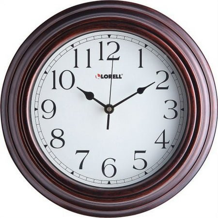 Lorell 11-3/4 Antique Design Wall Clock (61010)
