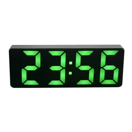 Luminous LED Digital Alarm Clock Electronic Watch Table Multifunction Night Display Desktop Alarm Clock Plastic Material
