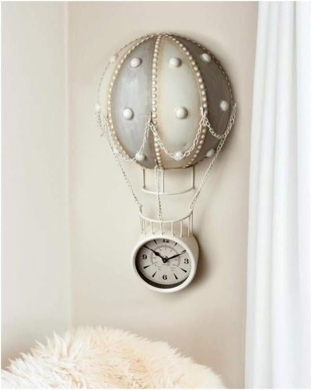 Manual IMCLBL Hot Air Balloon Wall Clock