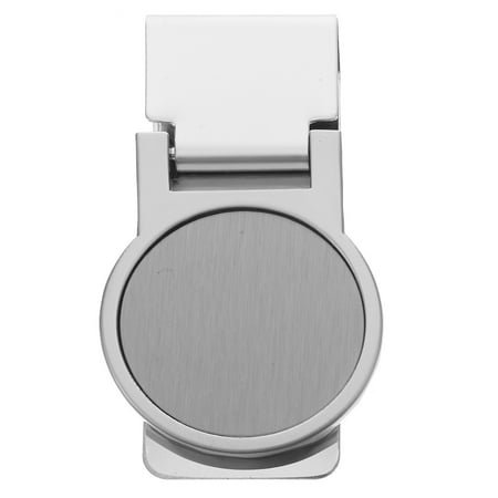 Masteelf Office Money Clip Small Check Stainless Cash Clips Bulk Man Silver