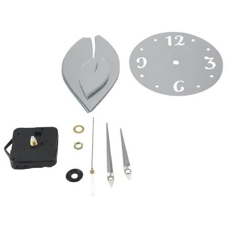 Mirror Acrylic Material Single Face Wall Stickers Modern Style Wall Quartz Clocks Home Decor Wall Watches Silver