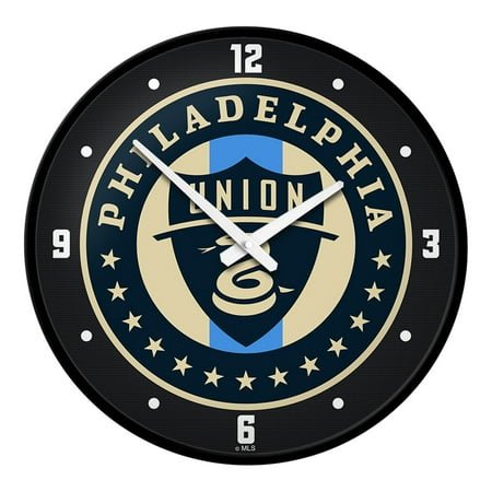 Philadelphia Union 17.5 Modern Disc Wall Clock