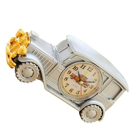 Radio Controlled Wall Clock Classic Car Alarm Long-term Use Travel