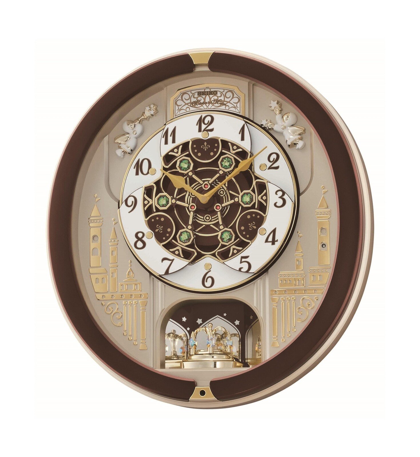 Seiko Melodies in Motion Musical Wall Clock, Spring Dance