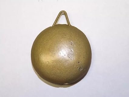 Seth Thomas Antique Clock Pendulum Bob, 5 Ounce, Round Brass, Replacement Part