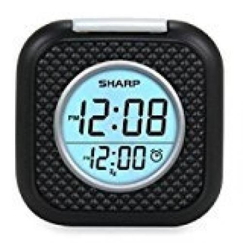 Sharp Vibrating Pillow Alarm Clock - Black