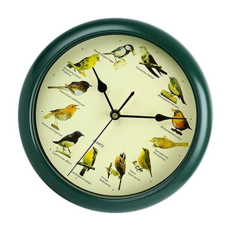 Singing Bird Wall Clock Melody Clock Rustic Decorative Clock Modern Hanging Wall DSV
