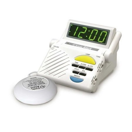Sonic Alert Sonic Boom SB1000 Vibrating Alarm Clock W/ Bed Shaker, Lamp Flasher