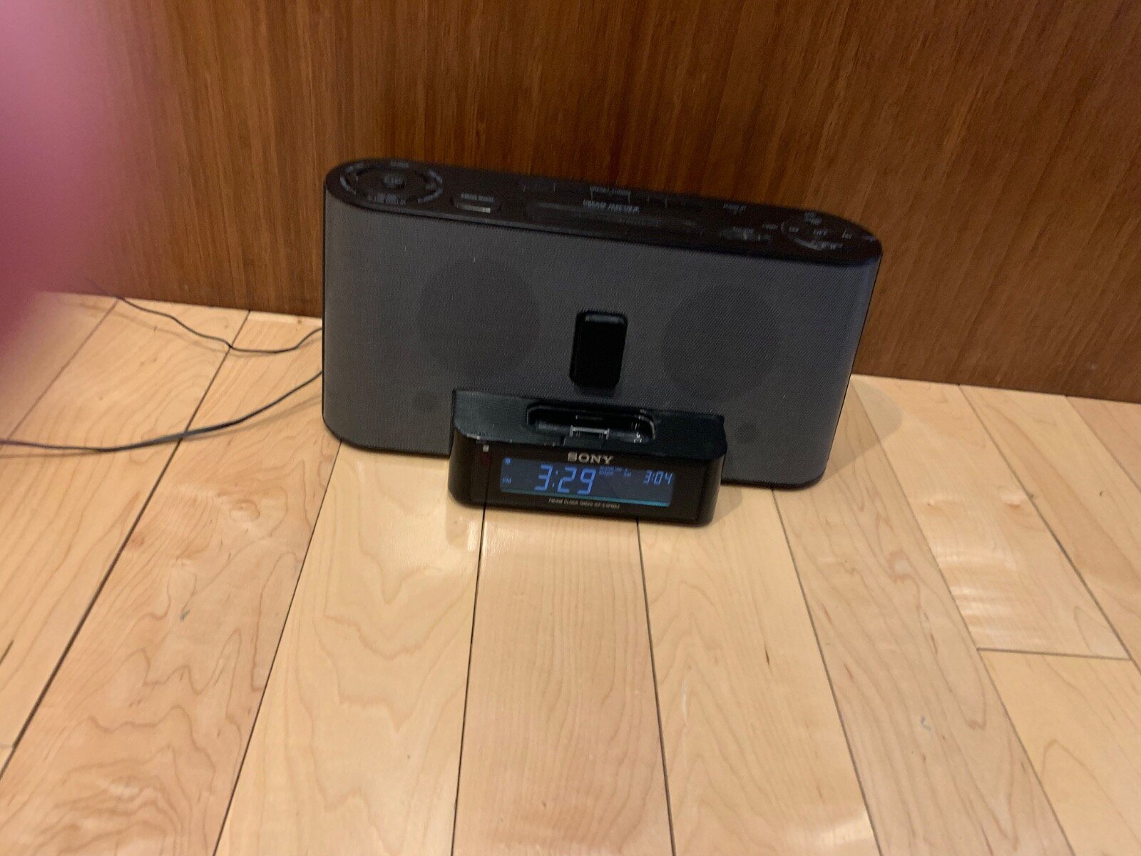 Sony Dream Machine ICF-C1iPMK2 Apple 30 pin iPhone iPod Dock Alarm Clock Radio