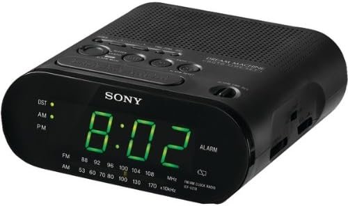 SONY ICFC218 Automatic Time Set Alarm Clock Radio