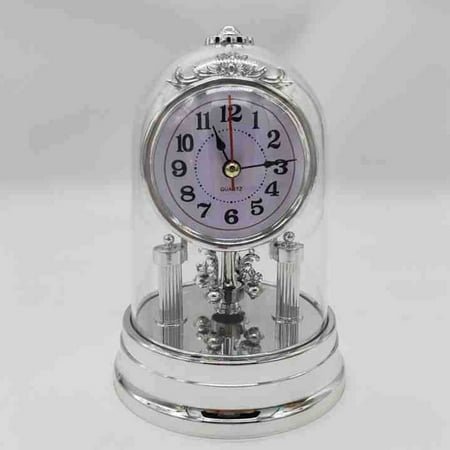 Table Clock Vintage Clock Desk Loud And Effective Alarm Alarm Clock Chime Classic Clock Desk Clock Pendulum Desk