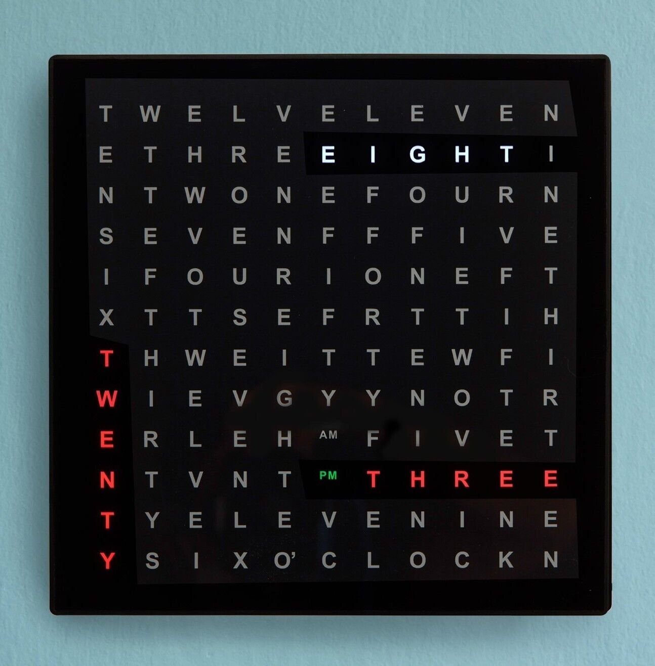 The Crossword Clock: A new way to look at time!