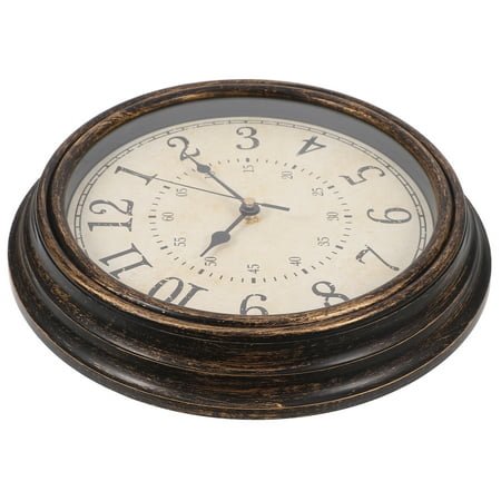 unbranded Large Mute Wall Clock Alarm Battery Powered Radio Controlled Vintage