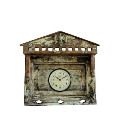 Upcycled Window Clock with Pendulum