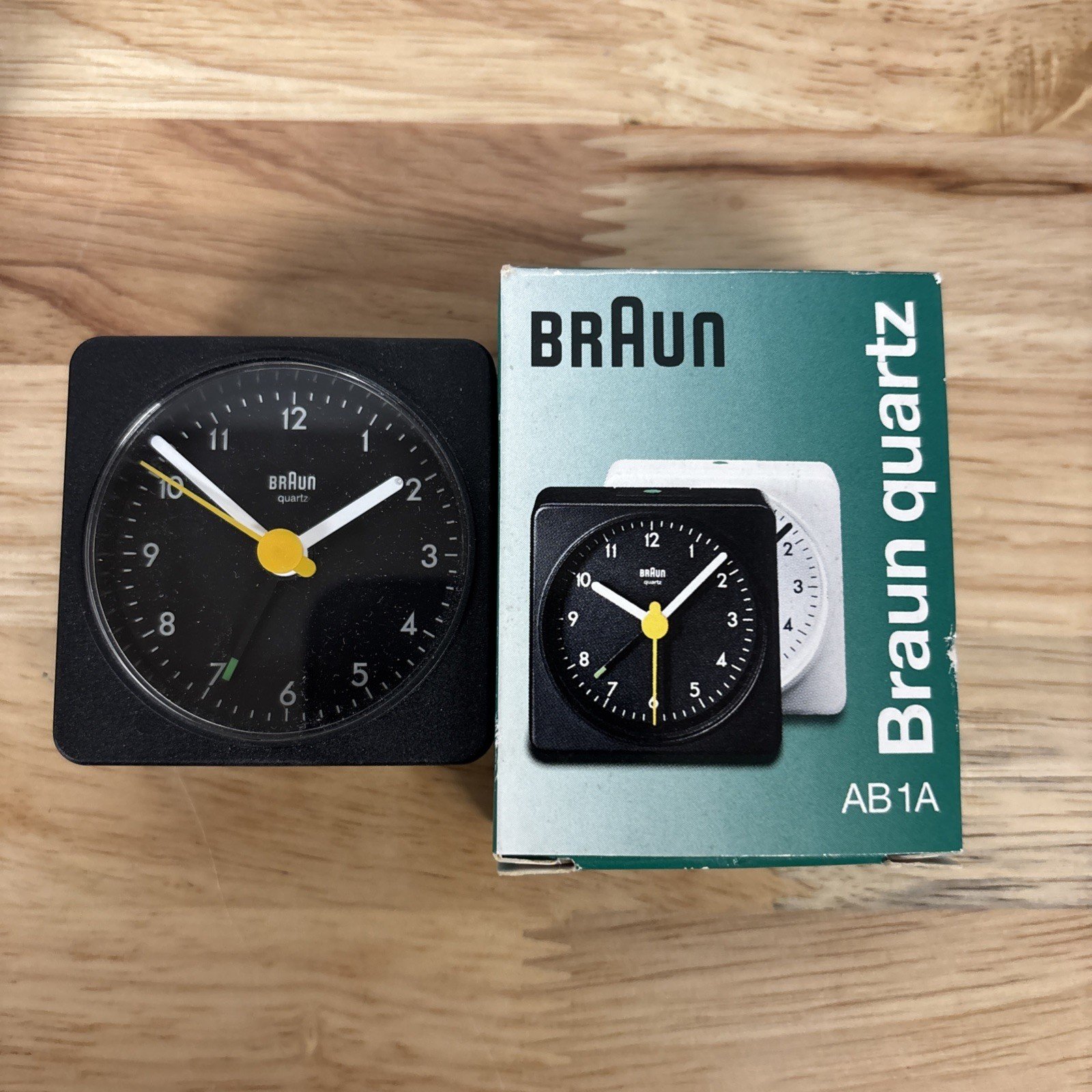 Vintage Braun 3855 AB1A Alarm/Travel Clock NEW w/ Box