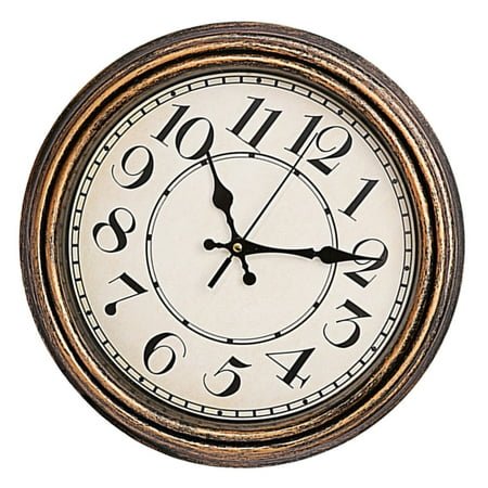 Vintage Decor Wall Clock Digital Decorative Office