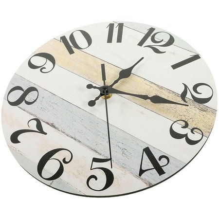 Wall Clock Outdoor Clocks Digital Retro Decor Vintage Child