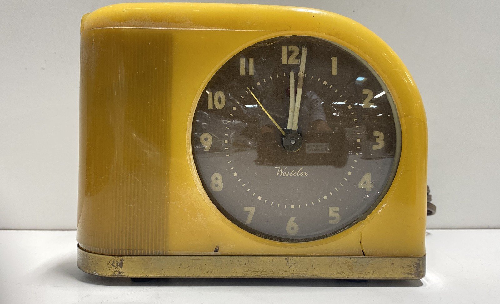 Westclox Electric Alarm Clock S5-J