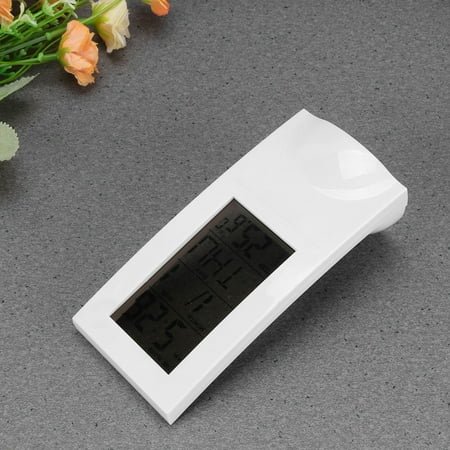 WHAMVOX Temperature Detection Alarm Clock No Electric Silent Clocks Non Ticking