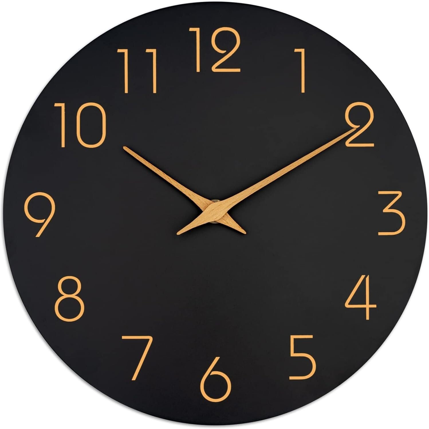 12 Inch New Large Wall Clock Glow In Dark Silent Quartz Indoor Outdoor