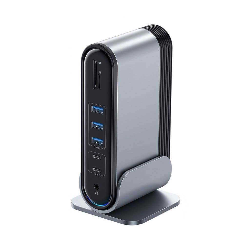 17-in-1 Docking Station, Laptop Docking Station 3 Monitors with 3 x 4K...