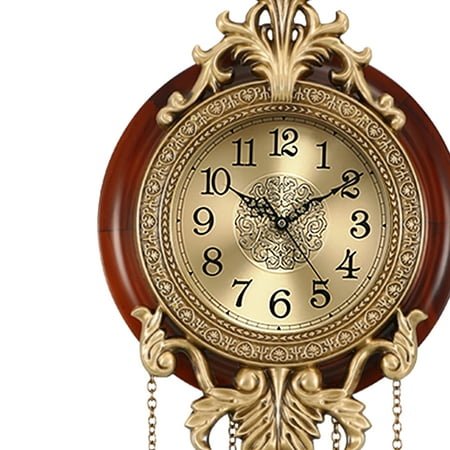 Aero Snail 9 Pendulum Wall Clock, Solid Wood, Battery Operated, Vintage Quartz Clock 205B