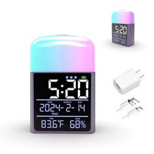 Alarm Clocks for Bedrooms,Digital Clock,Sunrise Alarm Clock for Puepre