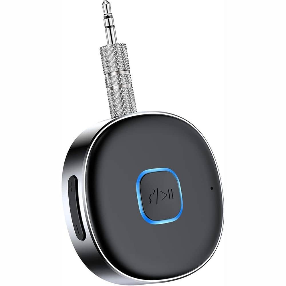 Bluetooth Receiver 3.5 mm Aux Car Adapter Wireless Audio for Car Home...