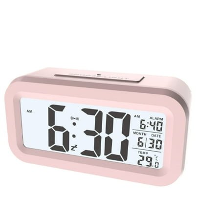 CCOCC Clock Radio,Modern Smart Alarm Clock Radio with Auto Light Sensing,Energy-Efficient Clock Radios for Bedroom with Convenient Snooze Function