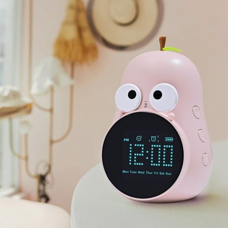 Clearance Items! Topliu Funny Expression Alarm Clock Cartoons Voice Chime Electronic Children's Wake Up Yali Alarm Clock Snooze Alarm Clock Countdown