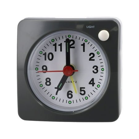 Decoration Bedside Table LED Desk Clock Mini Alarm Clock Compact And Portable Silent Quartz Movement For Bedside