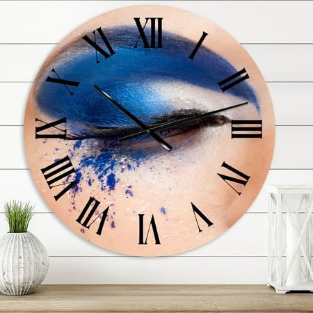 Designart 1 in Modern,Contemporary Wall Clock