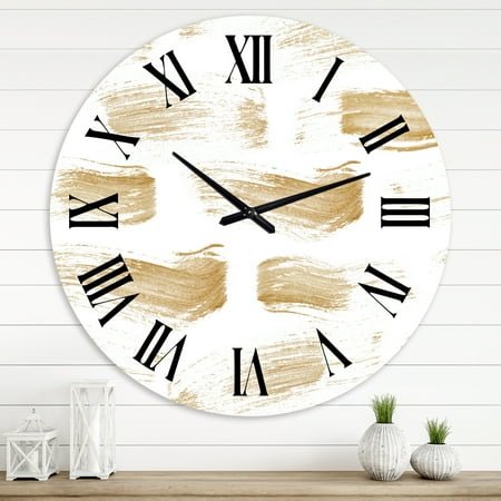 Designart 1 in Modern,Contemporary Wall Clock