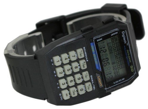 Digitech 50 Email memory data bank calculator watch