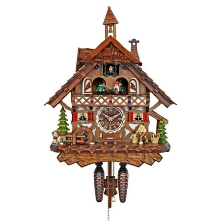 Engstler Quartz Cuckoo Clock - The Busy Woodchopper